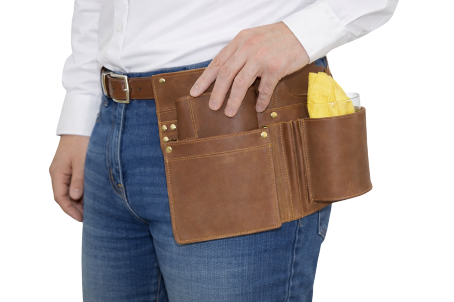 Kellnerschürze / Kellnergürtel / Kellnerbelt / Gastronomie Gürtel / Kellnertasche / Vorbinder