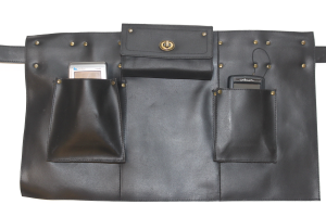 KURZE SCHÜRZE KOMPLETT, SCHWARZ